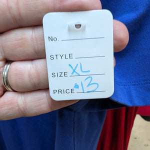 SzXL D&Co Royal Blue T-shirt Dress