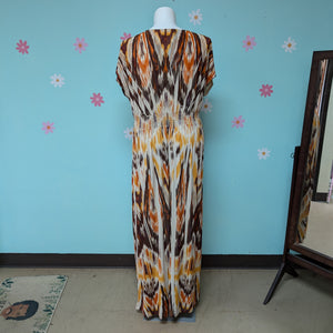 Sz2X Boho Neutrals Maxi Dress