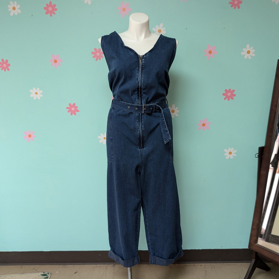 Sz20W/22 Rachel Comey Denim Jumpsuit NWT