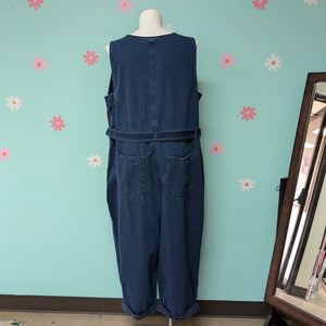 Sz20W/22 Rachel Comey Denim Jumpsuit NWT