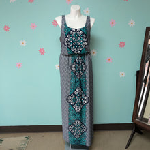 Load image into Gallery viewer, Sz2X Maurice&#39;s Navy and Teal Maxi y