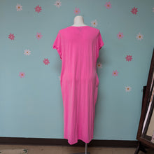 Load image into Gallery viewer, Sz2X Torrid Hot Pink T-shirt Maxi Dress