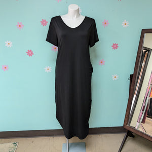 Sz2X Kancystore Black T-shirt Dress