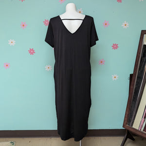 Sz2X Kancystore Black T-shirt Dress