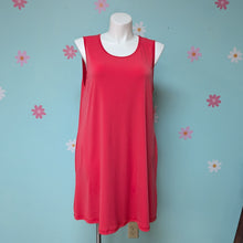 Load image into Gallery viewer, SzXXL Honeyme Curvy Red Sleeveless T-shirt Dress