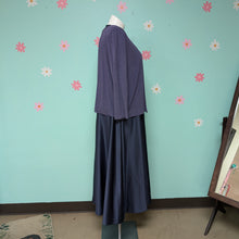 Load image into Gallery viewer, Sz18W Alex Evenings Royal Navy 2-Piece Mother of the Bride Dress