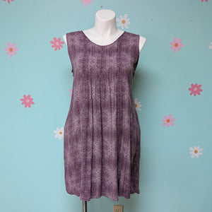 SzXXL Old Navy Purple Dot Dress