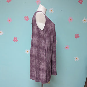 SzXXL Old Navy Purple Dot Dress