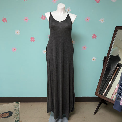 Sz2X Heather Grey Maxi Dress