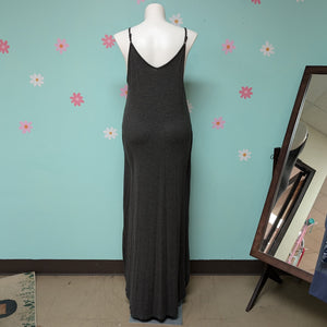 Sz2X Heather Grey Maxi Dress