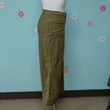 Load image into Gallery viewer, Sz22 Maurices Olive Green Wide Leg Twill Pants