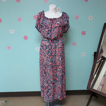 Load image into Gallery viewer, Sz1X Boutique+ NWT Pink Paisley Maxi Dress