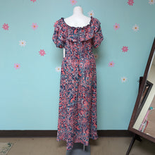 Load image into Gallery viewer, Sz1X Boutique+ NWT Pink Paisley Maxi Dress