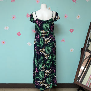 Sz3X Tropical Floral Maxi Dress