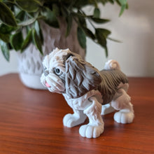 Load image into Gallery viewer, Geffery the 3D Printed Articulating Shih Tzu