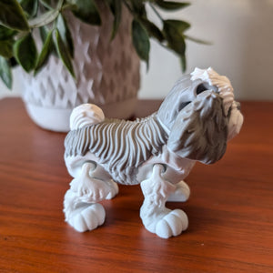 Geffery the 3D Printed Articulating Shih Tzu