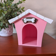 Load image into Gallery viewer, 3D Printed Dog House Accessory- Pink