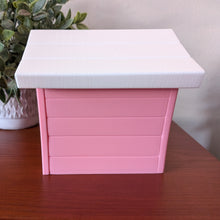 Load image into Gallery viewer, 3D Printed Dog House Accessory- Pink