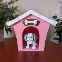 Load image into Gallery viewer, 3D Printed Dog House Accessory- Pink