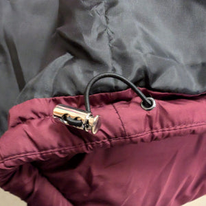 SzXL Me Jane Burgundy Puffer Coat