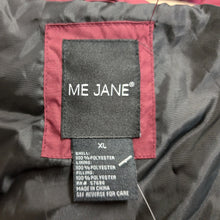 Load image into Gallery viewer, SzXL Me Jane Burgundy Puffer Coat