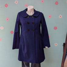 Load image into Gallery viewer, SzXXL Mossimo Blue Long Pea Coat