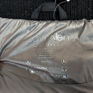 Sz1X Calvin Klein Performance Silver Puffer Coat