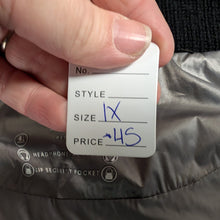 Load image into Gallery viewer, Sz1X Calvin Klein Performance Silver Puffer Coat