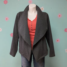 Load image into Gallery viewer, Sz2X Torrid Grey Sweater Coat