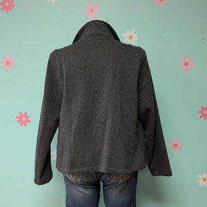 Sz2X Torrid Grey Sweater Coat