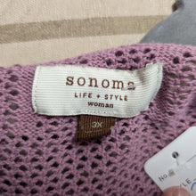 Load image into Gallery viewer, Sz3X Sonoma Loose Weave Mauve Cardigan