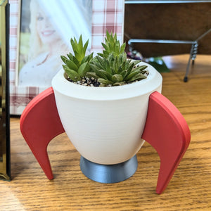 Rocket Ship Planter