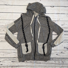 Load image into Gallery viewer, Reversed Details Hooded Sweater