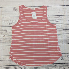 Load image into Gallery viewer, Stripe Tank- Rose