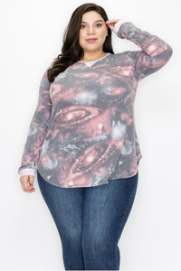 Grey Out of This World Long Sleeve