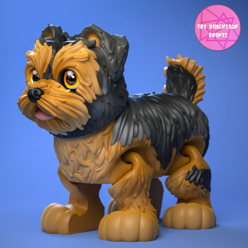 Abby the 3D Printed Articulating Yorkie