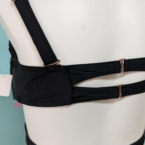 Sz22 Gabifresh Black Molded Cup Bikini Top