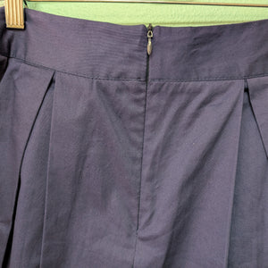 Sz3X Royal Blue Pleated Skirt