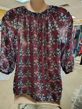 Load image into Gallery viewer, sz2X Daniel Rainn floral blouse