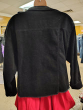 Load image into Gallery viewer, eesome black corduroy jacket size 2x