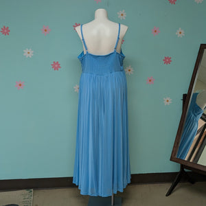 Sz3X Torrid Aqua Blue Gauze Maxi Dress