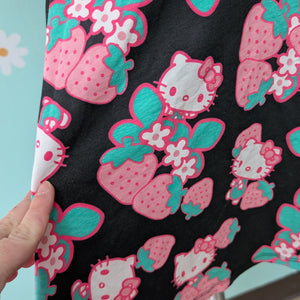 Sz2X Hello Kitty Strawberry Mini Skirtall NWT