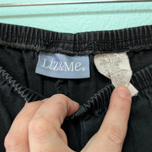 Load image into Gallery viewer, Sz20W Liz &amp; Me Black Pull on Capri