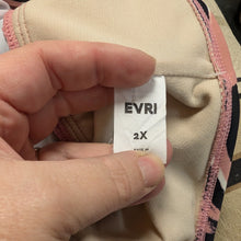 Load image into Gallery viewer, Sz2X Evri Pink Zebra Stripe Tankini Top