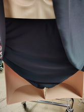 Load image into Gallery viewer, Time &amp; Tru black swim brief bottoms ruched sides size 2x