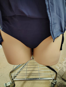 Swimsuits for All navy blue swim skirt size 24
