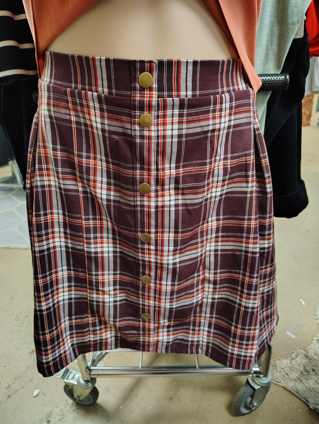 Torrid plaid schoolgirl skirt size 2x