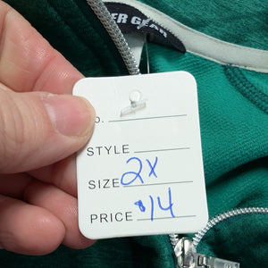 Sz2X Boulder Gear Kelly Green 1/4 Zip Pullover