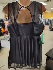 Torrid black one piece swimsuit size 6x
