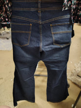 Load image into Gallery viewer, Old Navy flare dark wash jeans size 18